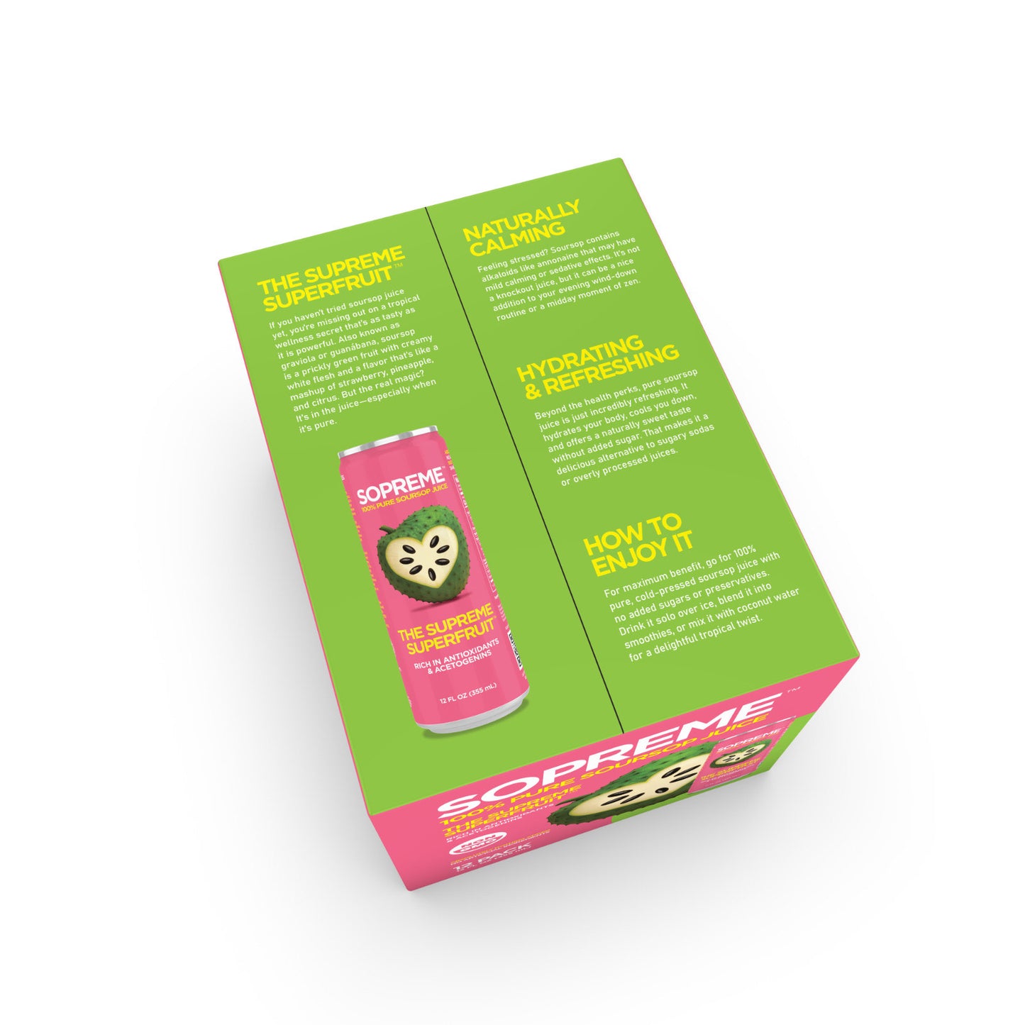 SOPREME™ Soursop Juice – 12 Pack
