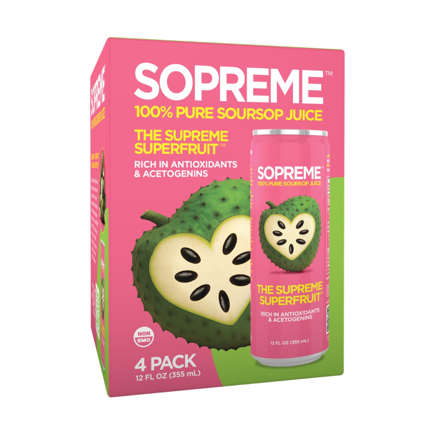 SOPREME™ Soursop Juice – 4 Pack