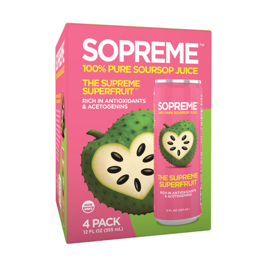 SOPREME soursop juice 4 pack superfruit beverage