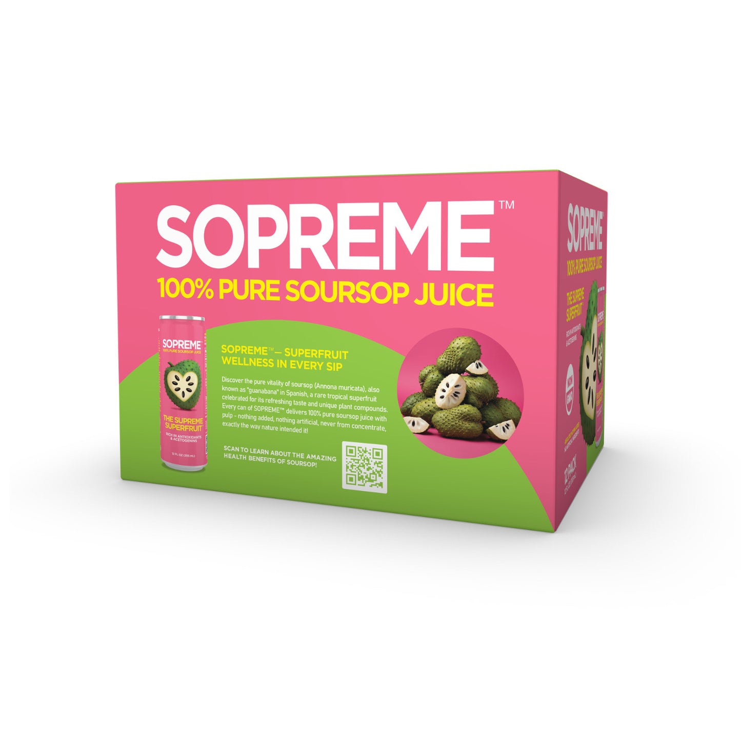 SOPREME soursop juice tropical superfruit drink